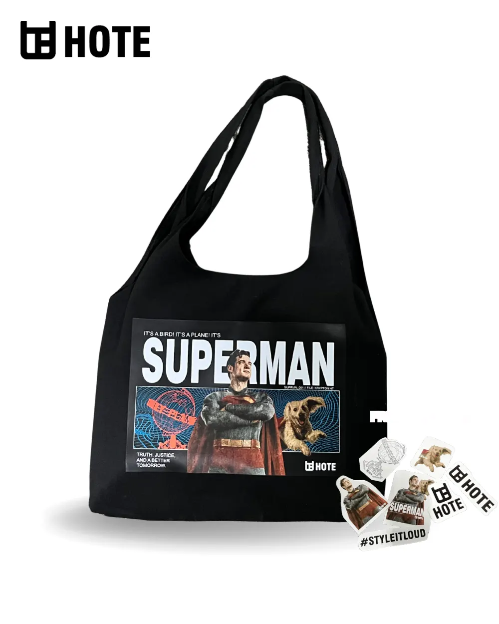 HOTEbag Vol.1 Superman dengan free stickers